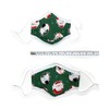 Maskara by BengC Rudolph Santa Snowman Christmas ADULT Face Mask