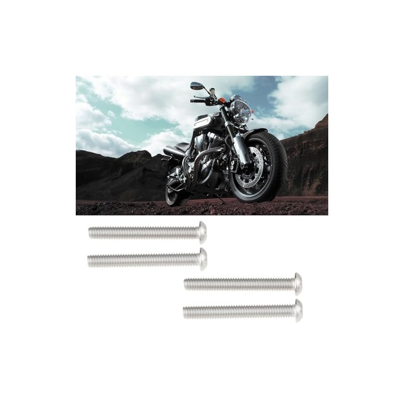 ECSiNG Motorcycle Docking Hardware Kit Compatible with Har-ley Softail 1984-2017