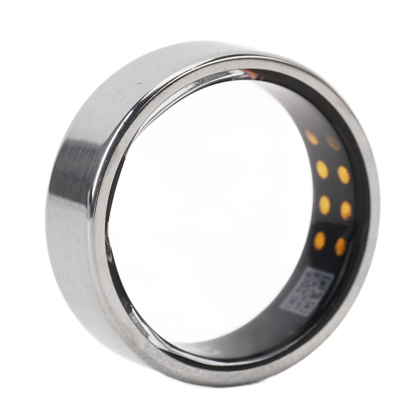 Smart Health Ring Sleep Temperature Steps Monitoring 18mah Lightweight Fitness