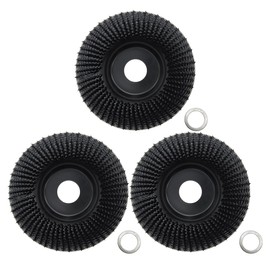 3-Pack Wood Carving Disc 4.5 Inch Wood Shaping Wheel Titanium Steel Grinding Shaping Disk Grinder 4.5'' x 7/8'' Arbor