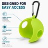 Silicone Golf Ball Holder for Easy Carry – Protective Carabiner