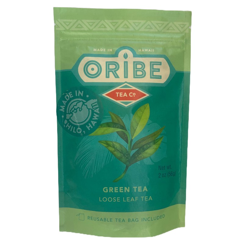 Loose Leaf Green Tea with Hawaiian Flavors by ORIBE TEA