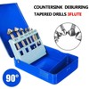 6pcs HSS 90 Degree Countersink Drill Bits Set (6.3, 8.3,