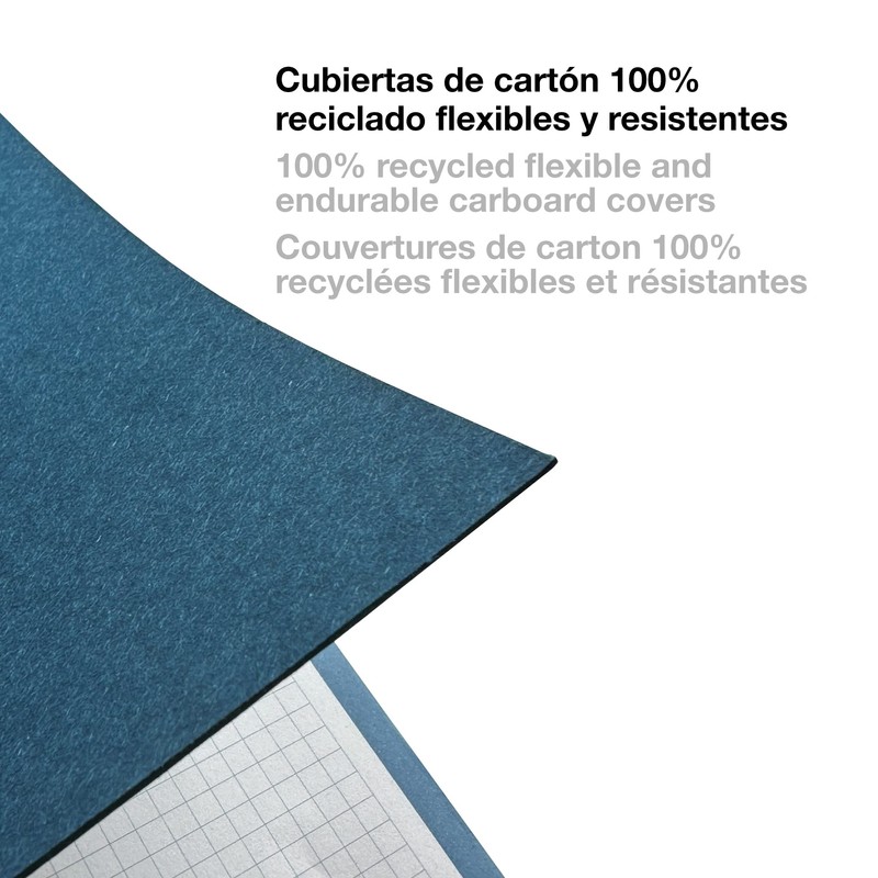 Miquelrius - Be Eco A4 Notebook, 80 Sheets 90gsm Dots,