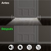 Guardapolvo para Puerta 2pzs,Cubre Polvo para Puerta de 3 Capas
