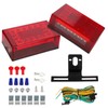 EXERAUO 6 Inch Trailer Lights LED Kit, Submersible LED Boat