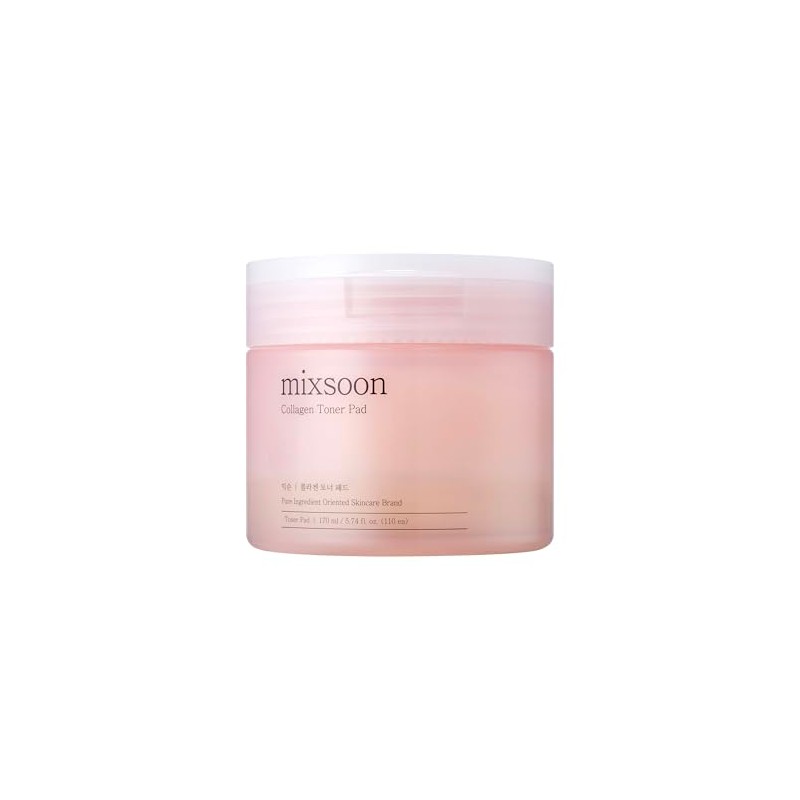 Collagen Toner Pad by Mixsoon for Unisex - 110 Pc