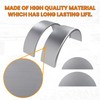 HECASA Single Axle Trailer Fenders W/Fender Backs Fits 14" to