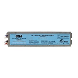 Iota I-32 - Reduced Profile Emergency Backup Battery - 90 min. - Operates Most 2 ft. - 4 ft. Single, Bi-Pin, T8 Through T12 and 28W T5 Lamps - 120/277 Volt
