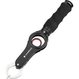 GOMEXUS Fish Grip Tools Lip Gripper 360 Fisch Gripper Aluminium Fischhalter mit Skala Angelzubehör