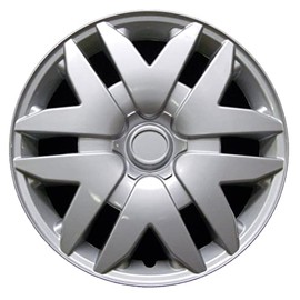 Premium Replica Hubcap, Replacement for Toyota Sienna 2004-2010, 16-inch Silver Wheel Cover, 1 Piece