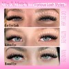 Yawamica Manga Lash Clusters Wispy Lash Extension Kit Spiky Fairy