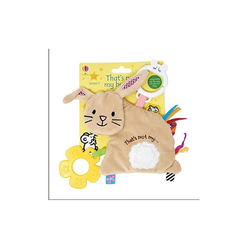 Rainbow Designs That's Not My Bunny Comforter