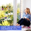 Reallnaive 3 Pack 12 Inch Window Suction Cup Shelf for