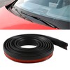 Hbxdeco Car Front Windshield Rubber Seal Strip, 2M/6.5FT Car Weather