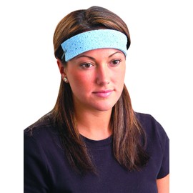 Occunomix SBR100 Traditional Absorbent Cellulose Sweatband, Blue (Pack of 100)