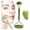 Kit Rodillo Y Piedra Gua Sha Masajeadora Anti-arrugas Kit 2