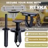 Rexka 55pcs Wheel Fender Flare Clips Hardware Kit for Jeep