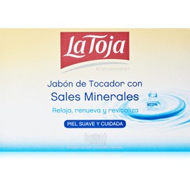 La Toja Soap by La Toja. 2 Bars of La Toja Bath Soap 4.25 ounces Each. Contains Mineral Salts.