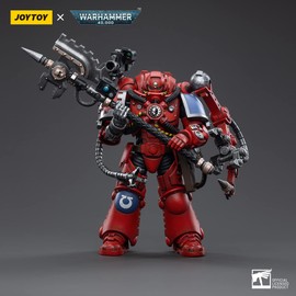 BEERISE JOYTOY 1/18 Action Figures - Warhammer 40,000 Ultramarines Primaris Techmaris Techmarine - 5‘’,Classic Character,Collectible,Age 15 and Above