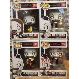 Funko Movie Terrifier Art the Clown Bloody Bicycle Knife Little Pale Girl Funko Pop