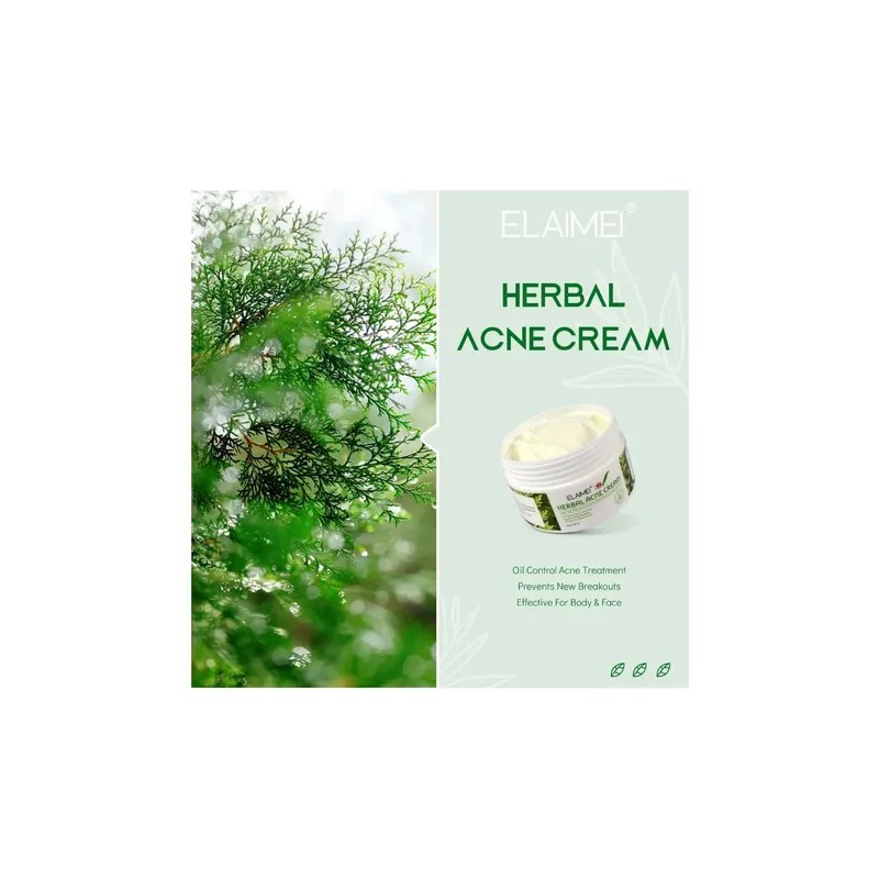 Crema Facial Elaimei Para El Cuidado Del Acné (50g)