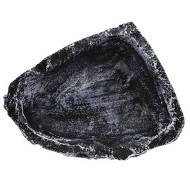 Multipurpose Resin Reptile Food and Water Bowl - Corner Dish for Lizard, Gecko, Snake, Turtle, Frog, Bearded Dragon, Hermit Crab