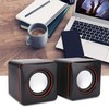 Cryfokt Desktop Speaker, Plastic USB Speaker, Computer Office for Laptop