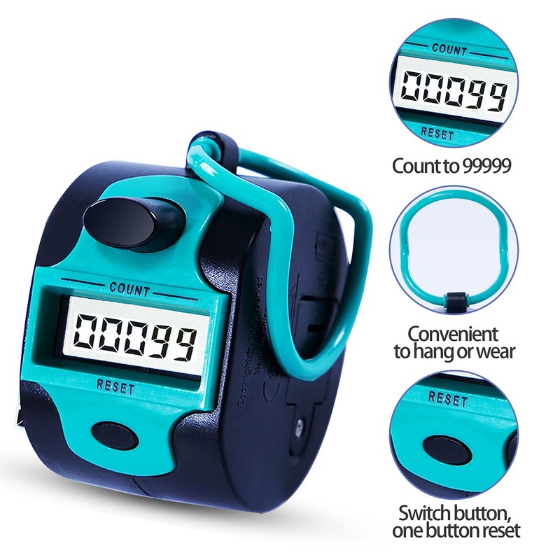 Handy Counter Click Manual Digital clicker Stitch Tally Counters Finger