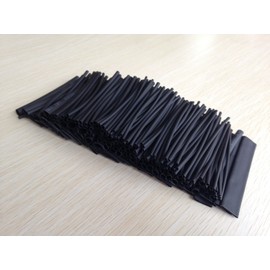 SummitLink® 218 Pcs Assorted Heat Shrink Tube 8 Sizes Tubing Wrap Sleeve Set Combo of Black