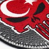 EXPRESS-STICKEREI Biker Patches 75 x 75 mm | Biker Cowl