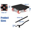 Heavy Furniture Lifter Mover Dolly Set, 360° Rotation 5-Wheel Dollies