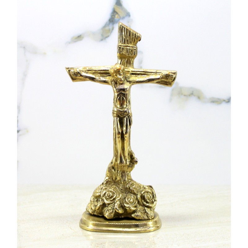 StonKraft Brass Jesus Christ - Jesus Cross - Idol Statue