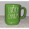 Rae Dunn Lucky Charm Green Ceramic Mug (St. Patrick's Day)