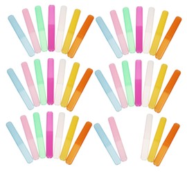 PACKOVE 40Pcs Compact Toothbrush Storage Containers Portable Toothpaste Boxes Travel Friendly Dustproof Cases for Home Office and Outdoor Use