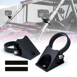 Xprite 1.75 Inch Roll Bar Mounting Brackets, Universal Adjustable LED Light Bar Brackets, Roll Cage & Bull Clip Holder for UTV ATV Can Am Maverick X3 Polaris RZR XP Side by Side and More Models