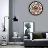 NUOVO 12 Inch Vintage Wall Clock Motorcycle Wall Clock with