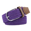 KASSAI Braided Mesh Belt, Total Length 47.2 inches (120 cm),