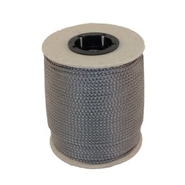 PPM Braided Lead 2.0 mm - 100 m Roll in Various Colours (Grey) / Rope, Cordage, Lead