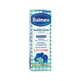 Balmex Zinc Oxide Diaper Rash Cream 4oz (3 Pack)