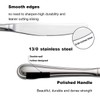 faderic Dinner Knives 12pcs Set with Hollow Handle Table Knife