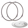 Microwave Turntable Ring 7Inch Microwave Oven Tray Roller Ring Glass