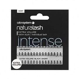 salonsystem Short Intense Extra Volume Individual Lash Flare, Black