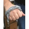 Chainmail Wallet Chain - Double Helix - Handcrafted - 14