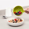 Zeal Berry Colander Cup, Small Hand-held Cup Shape Melamine Strainer/Sieve,