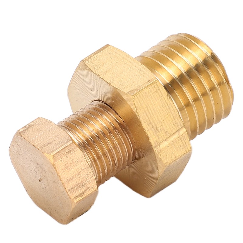 M14x1.5 to 1/8in NPT Oil Pan Plug Adapter Water Temperature