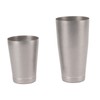 304 Stainless Steel Cocktail Shaker 2 Section Bartending Mixer Bar