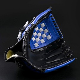 Lismyakey Baseball Gloves Sports Baseball and Softball Outdoor Sports Left Catcher's Mitt with Baseball PU Leather Thickening Pitcher Softball Gloves for Pitcher Beginner Training (12.5inch, Blue)