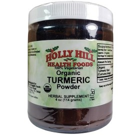 Holly Hill Health Foods Organic Turmeric Powder, 4 Ounces