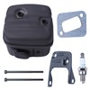 Atunee Exhuast Muffler Kit for Husqvarna 340 345 346XP 351
